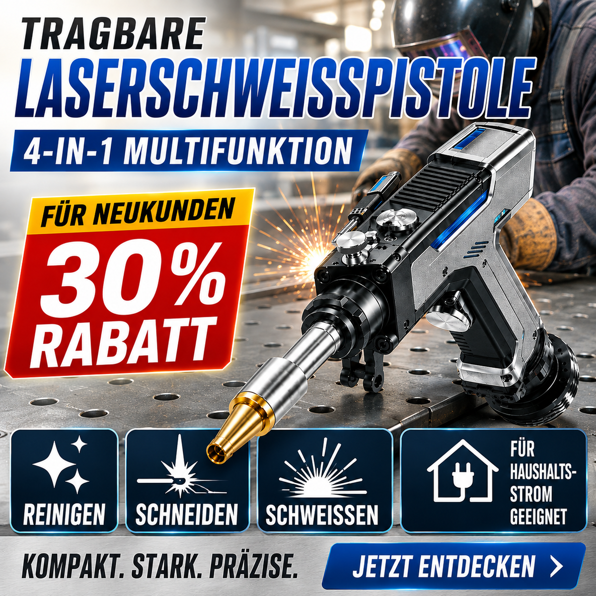 4-in-1 Laserschweißgerät